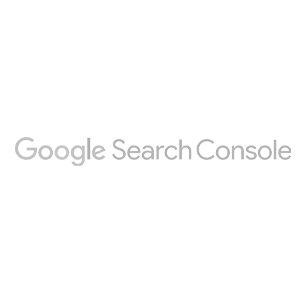 Logo gris Google Search Console attestant de la certification SEO obtenue par g.flo.