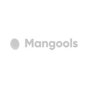 Logo gris de Mangools de la certification SEO obtenue par g.flo